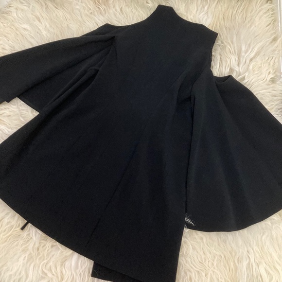 ALEXIS Tyra V-Neck Cold-Shoulder Crepe Dress - Picture 9 of 12